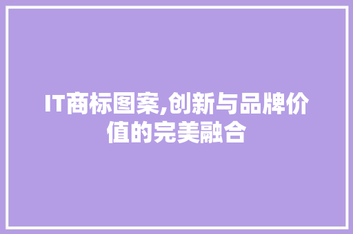 IT商标图案,创新与品牌价值的完美融合 SEO关键词