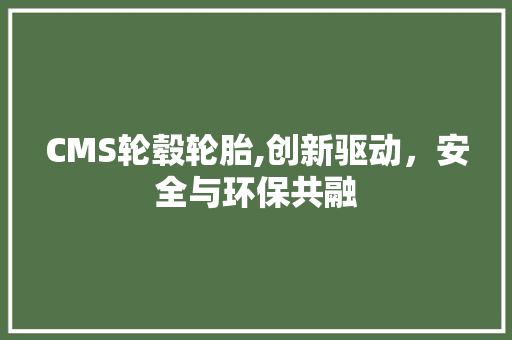 CMS轮毂轮胎,创新驱动，安全与环保共融 百度SEO