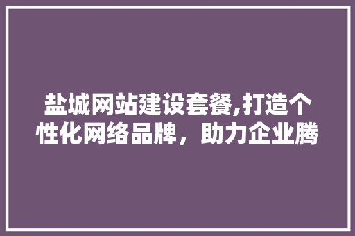 盐城网站建设套餐,打造个性化网络品牌，助力企业腾飞 百度SEO