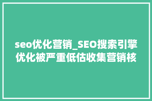 seo优化营销_SEO搜索引擎优化被严重低估收集营销核心技能 seo优化营销_SEO搜索引擎优化被严重低估收集营销核心技能 网站建设公司