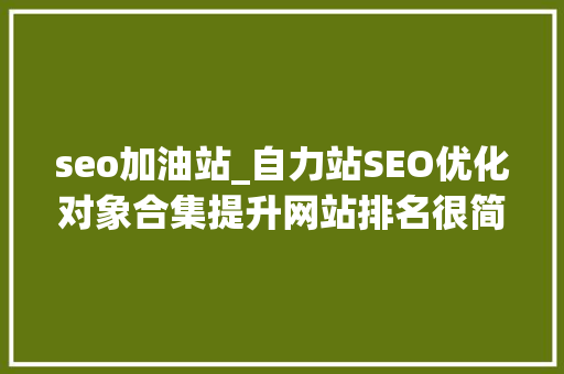 seo加油站_自力站SEO优化对象合集提升网站排名很简单 seo加油站_自力站SEO优化对象合集提升网站排名很简单 必应SEO