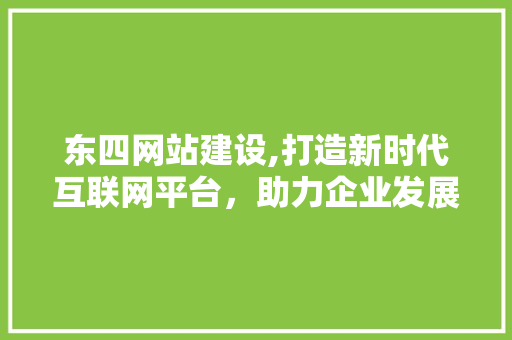 东四网站建设,打造新时代互联网平台，助力企业发展新篇章 SEO关键词