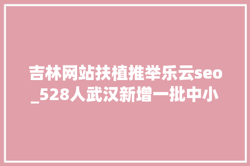 吉林网站扶植推举乐云seo_528人武汉新增一批中小学高级教师 吉林网站扶植推举乐云seo_528人武汉新增一批中小学高级教师 百度SEO
