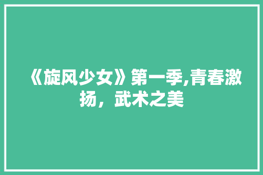 《旋风少女》第一季,青春激扬，武术之美 《旋风少女》第一季,青春激扬，武术之美 SEO关键词