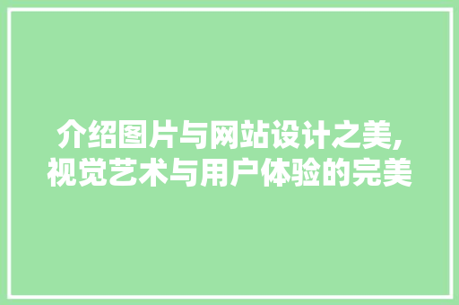 介绍图片与网站设计之美,视觉艺术与用户体验的完美融合 介绍图片与网站设计之美,视觉艺术与用户体验的完美融合 网站建设公司