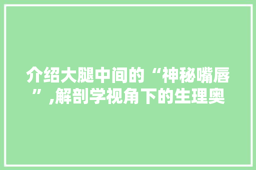 介绍大腿中间的“神秘嘴唇”,解剖学视角下的生理奥秘 介绍大腿中间的“神秘嘴唇”,解剖学视角下的生理奥秘 神马SEO