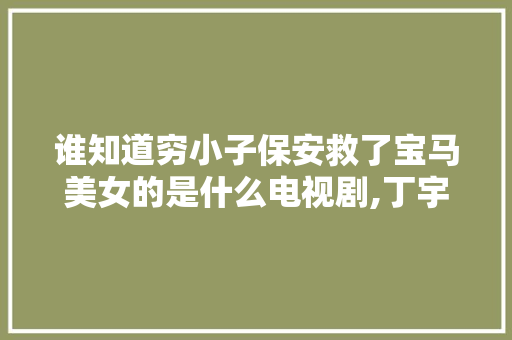 谁知道穷小子保安救了宝马美女的是什么电视剧,丁宇何雪琳复婚了吗。 谁知道穷小子保安救了宝马美女的是什么电视剧,丁宇何雪琳复婚了吗。 SEO关键词