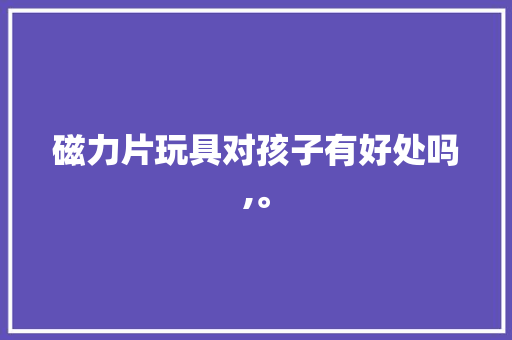 磁力片玩具对孩子有好处吗,。 磁力片玩具对孩子有好处吗,。 SEO关键词