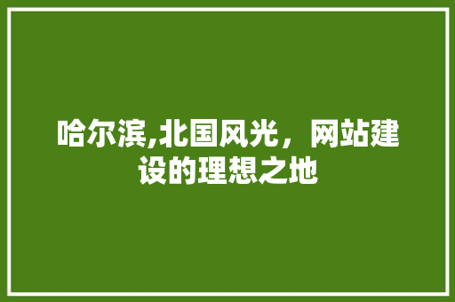 哈尔滨,北国风光，网站建设的理想之地 哈尔滨,北国风光，网站建设的理想之地 网站建设公司