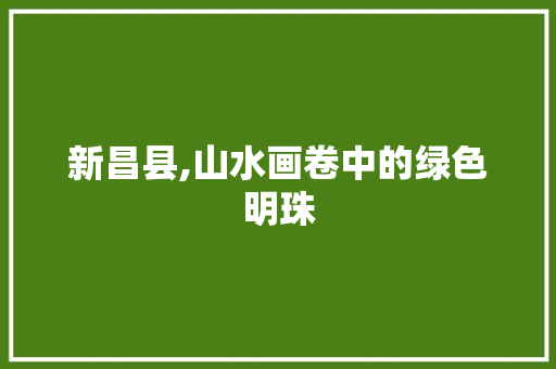 新昌县,山水画卷中的绿色明珠 新昌县,山水画卷中的绿色明珠 百度SEO
