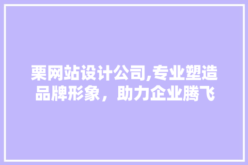 栗网站设计公司,专业塑造品牌形象，助力企业腾飞 栗网站设计公司,专业塑造品牌形象，助力企业腾飞 必应SEO