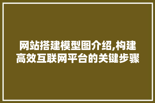 网站搭建模型图介绍,构建高效互联网平台的关键步骤