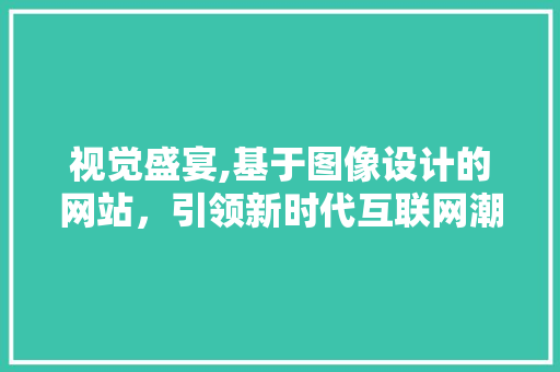 视觉盛宴,基于图像设计的网站，引领新时代互联网潮流