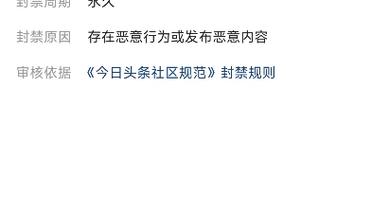 头条号封禁规则分析,如何避免违规内容,维护账号健康(头条号封禁规则) 神马SEO 头条号封禁规则分析,如何避免违规内容,维护账号健康(头条号封禁规则) 头条号封禁规则分析,如何避免违规内容,维护账号健康(头条号封禁规则) 神马SEO