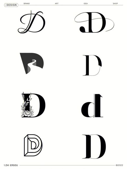 D字体设计,创意与功能完美融合的字体艺术 D字体设计,创意与功能完美融合的字体艺术 神马SEO