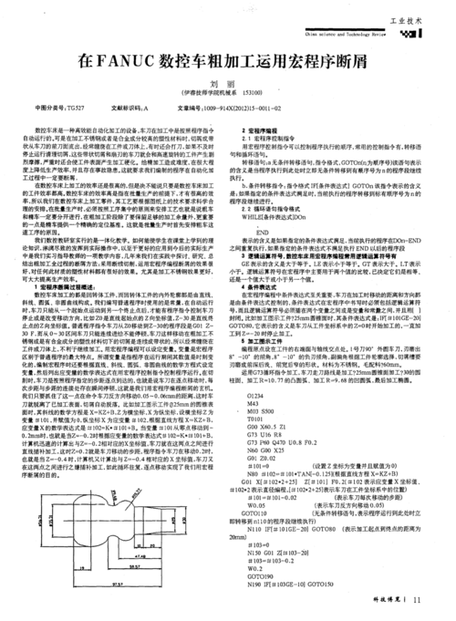 断屑宏程序,引领加工技术革新,助力制造业腾飞 神马SEO 断屑宏程序,引领加工技术革新,助力制造业腾飞 断屑宏程序,引领加工技术革新,助力制造业腾飞 神马SEO