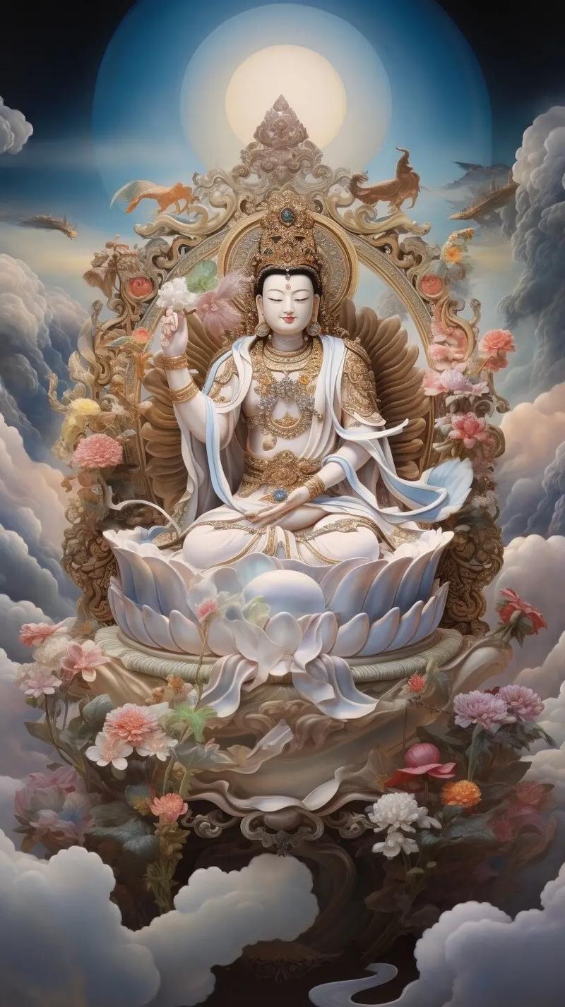 观音坐莲之美,佛教艺术的典范 百度SEO 观音坐莲之美,佛教艺术的典范 观音坐莲之美,佛教艺术的典范 百度SEO